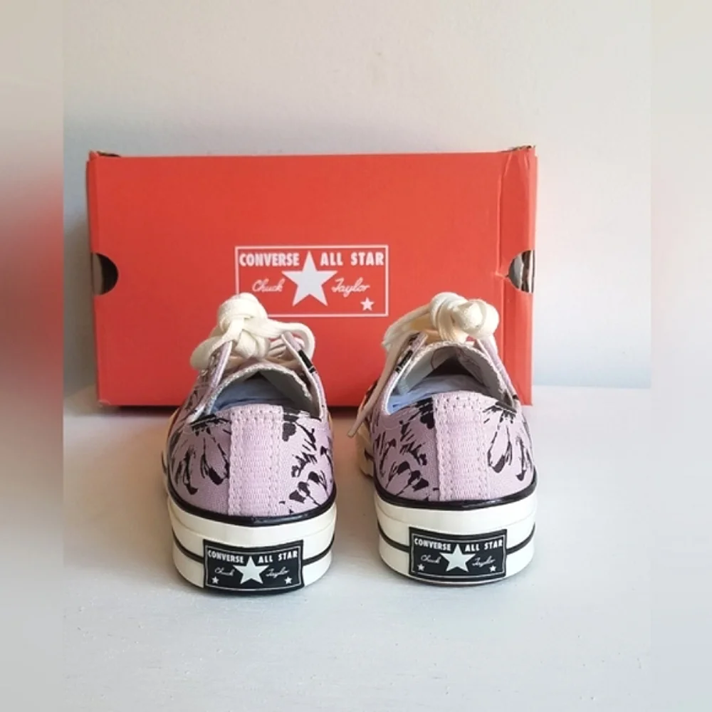 Converse Chuck 70 Ox Limited Edition Hybrid Floral Jacquard Low Canvas Sneakers - Picture 8 of 11